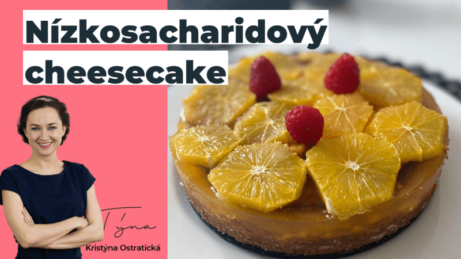 Nízkosacharidový cheescake s pomeranči