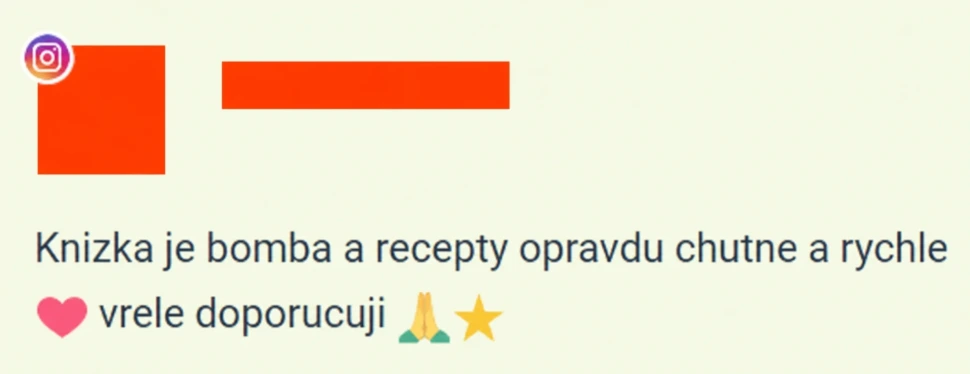 Hubnu 5× rychleji, reference čtenářky 5