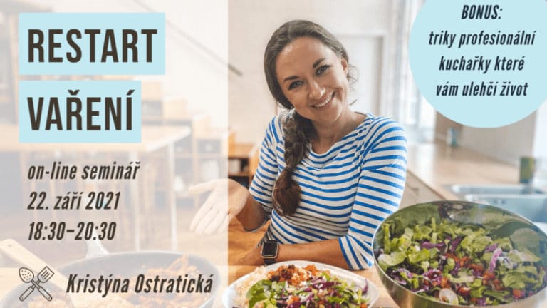banner on-line semináře Restart vaření s&nbsp;Kristýnou Ostratickou